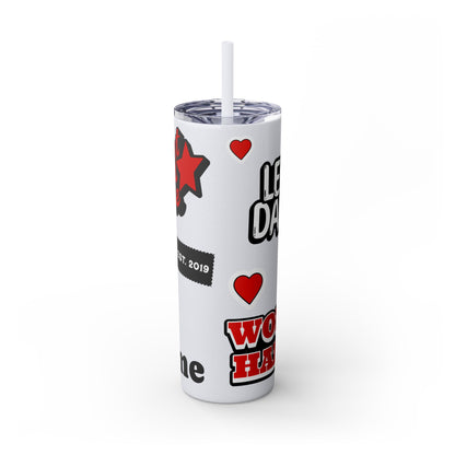 Skinny Tumbler with Personalization