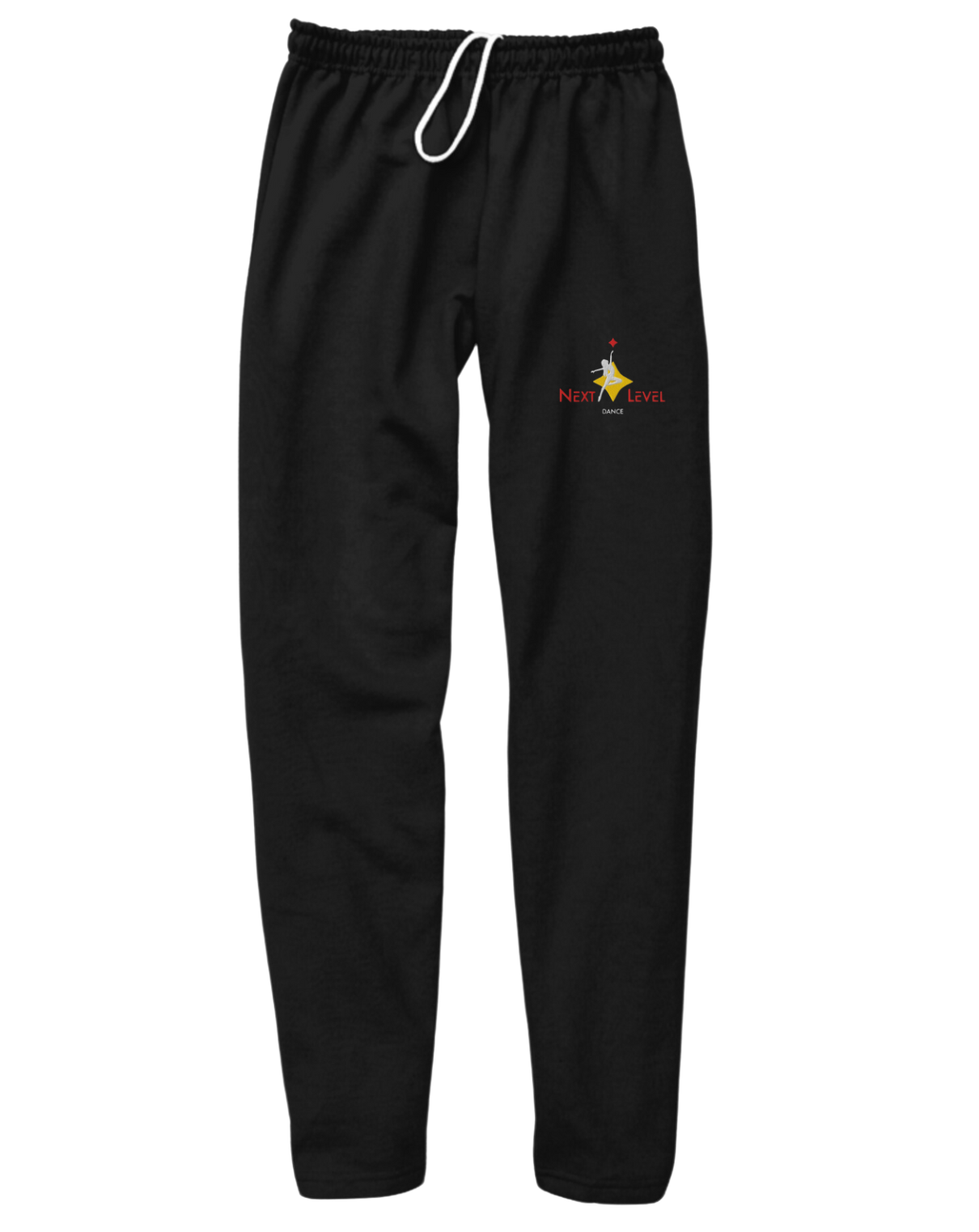 Adult Classic Embroidered Open Bottom Sweatpants