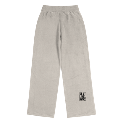 Adult Wide Bottom Sweatpants in Apricot